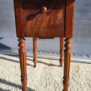Louis Philippe secret table marquetry