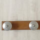 Vintage wall coat rack 50