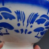 Bowl with earthenware parrots from Badonviller - circa 1940