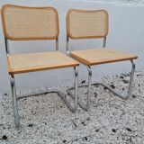 Pair of B32 chairs by Marcel Breuer