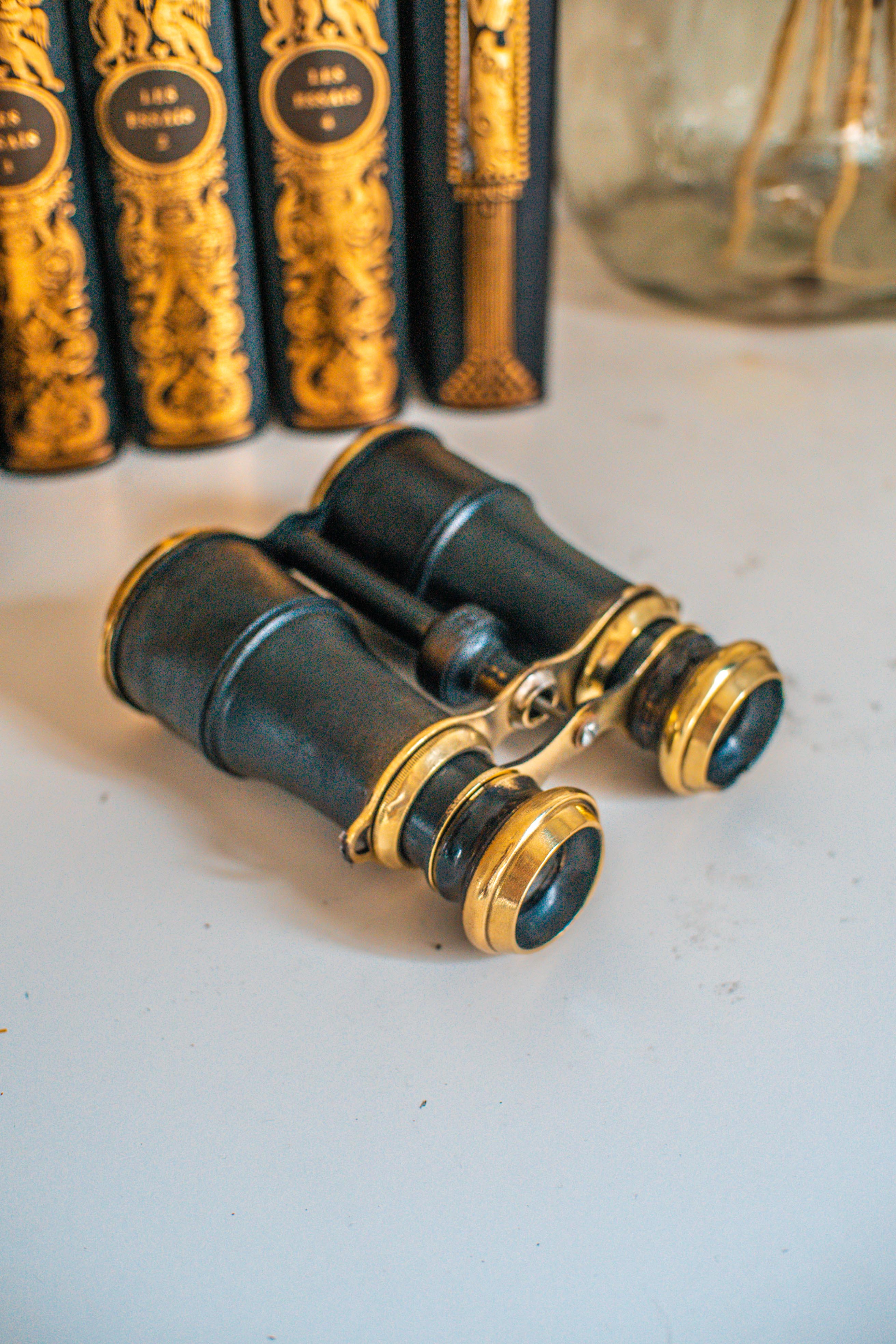Pair of antique theater binoculars