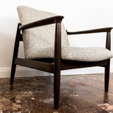GFM-64 Armchairs by Edmund Homa from Gościcińskie Fabryki Mebli, 1960s, Set of 2
