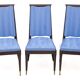 Set de 6 chaises Art Déco