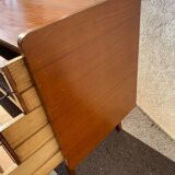 Vintage wicker chest of drawers
