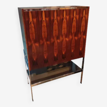 High 2-door rosewood furniture from Rio Richard Young for Merrow Associates