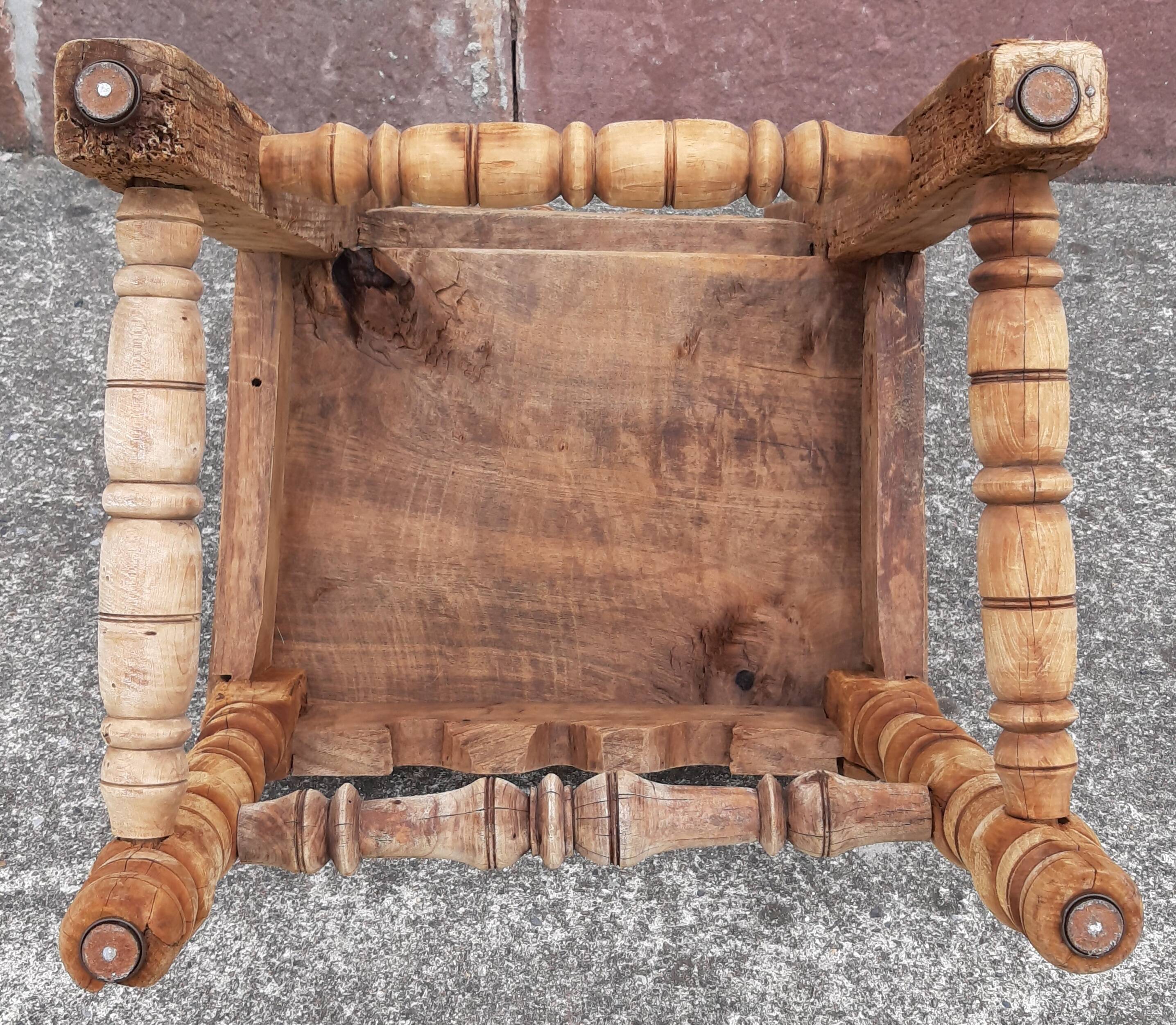 Antique wooden chair.