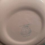 6 pink dinner plates