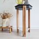 Art Deco wooden side table