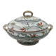 Antique porcelain soup tureen England Minton satsuma 19th century