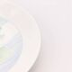 Set of 7 porcelain plates Lourioux Deshoulières - dessert, plates and deep bowls.