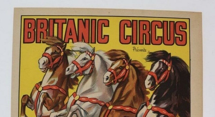 "Britanic Circus" poster