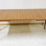 Scandinavian teak expandable table