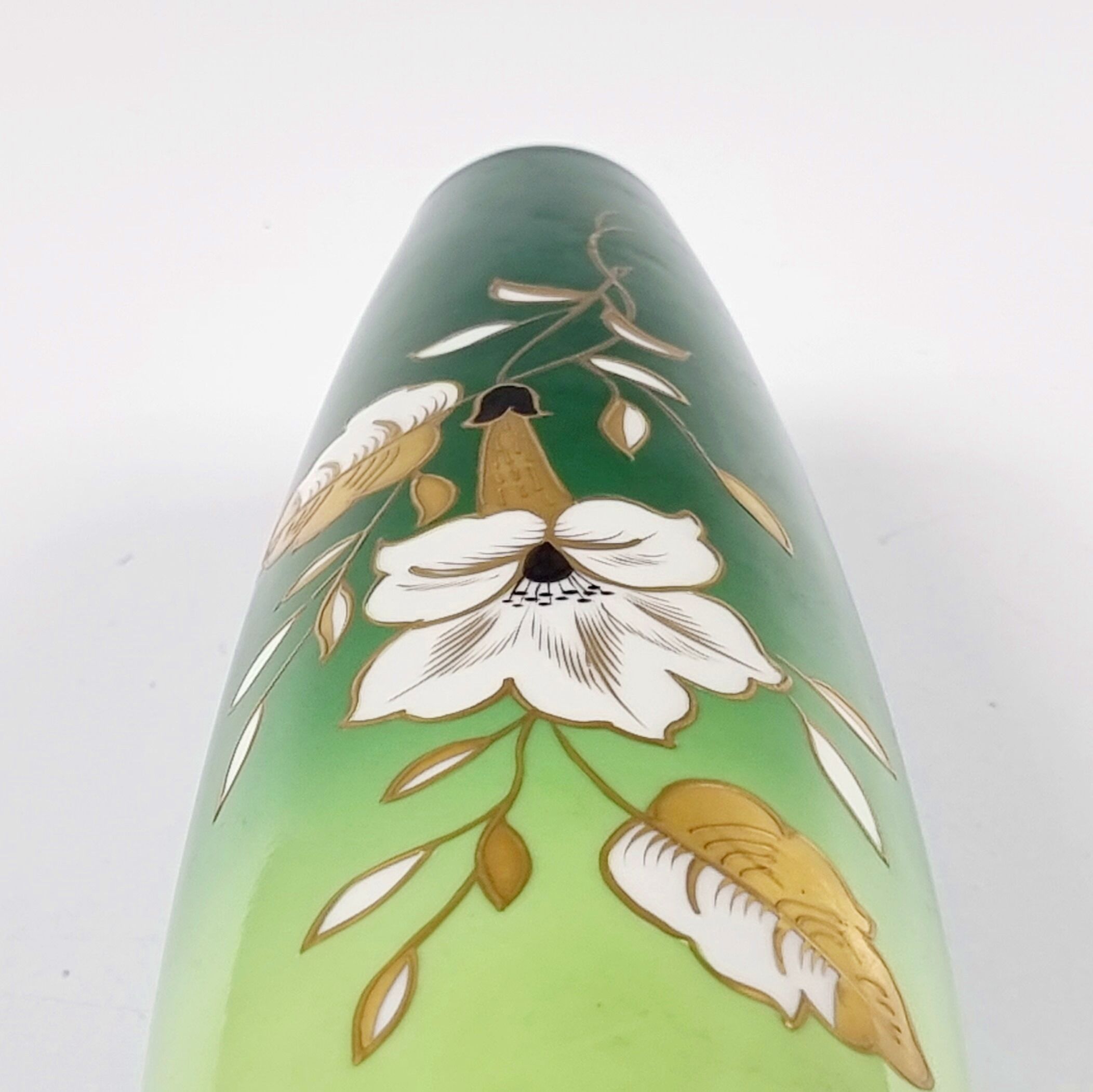 Vintage Hand Painted Porcelain Vase from Wallendorf (East Germany, 1960s/70s)