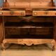 Louis XV style blond cherry wood sideboard – mid-19th century