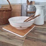 Sarreguemines and Digoin salad bowl