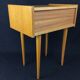 Bedside table 60s spindle feet