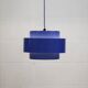 Lampe vintage Jo Hammerborg bleue emblématique | Fog & Morup | Modèle Juno