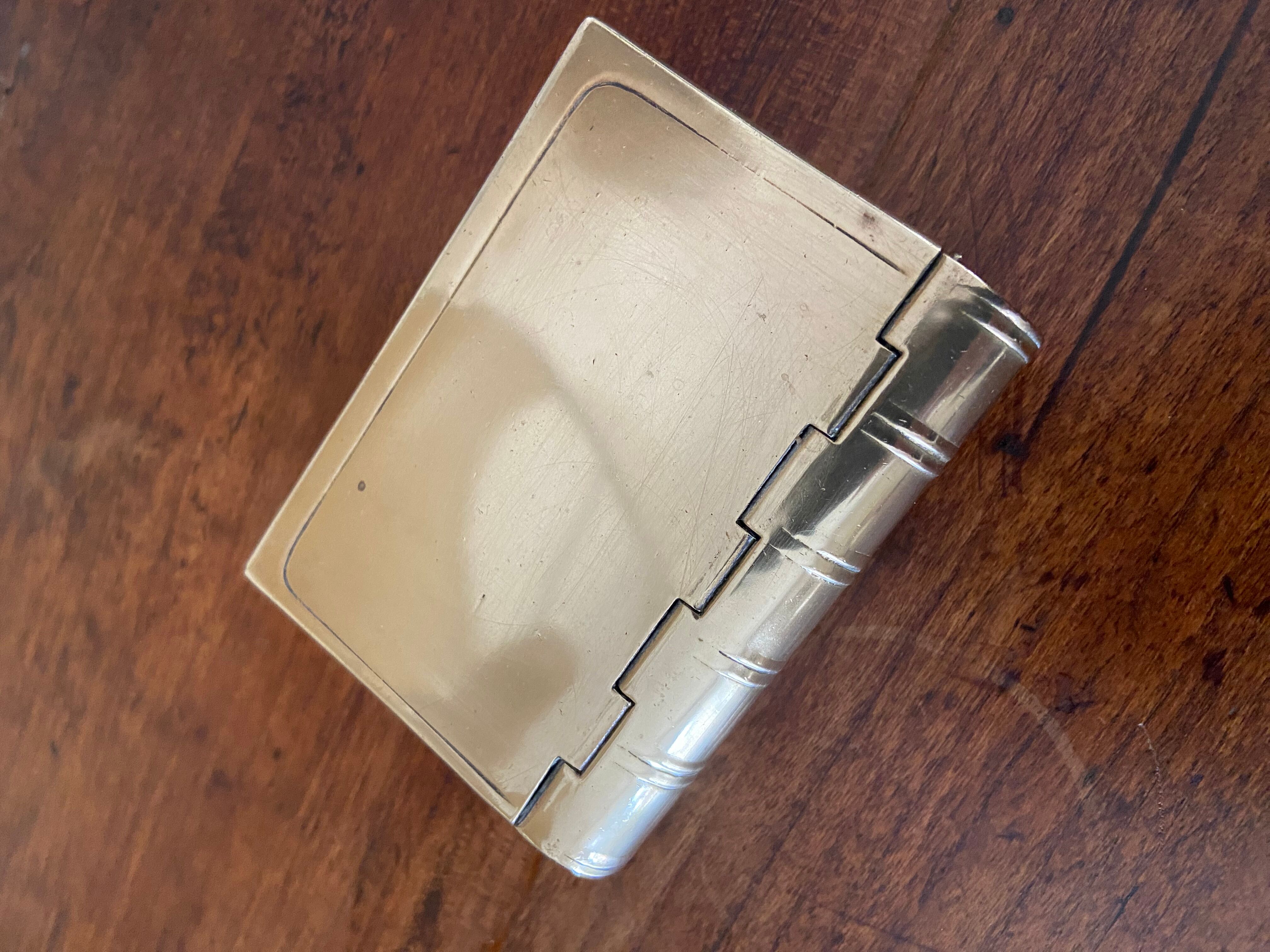 Box silver metal box