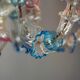 Venetian Rezzonico chandelier in multicoloured Venetian glass circa 1900
