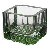 Green Square Bowl, Pavel Hlava, 1970s, Czechoslovakia