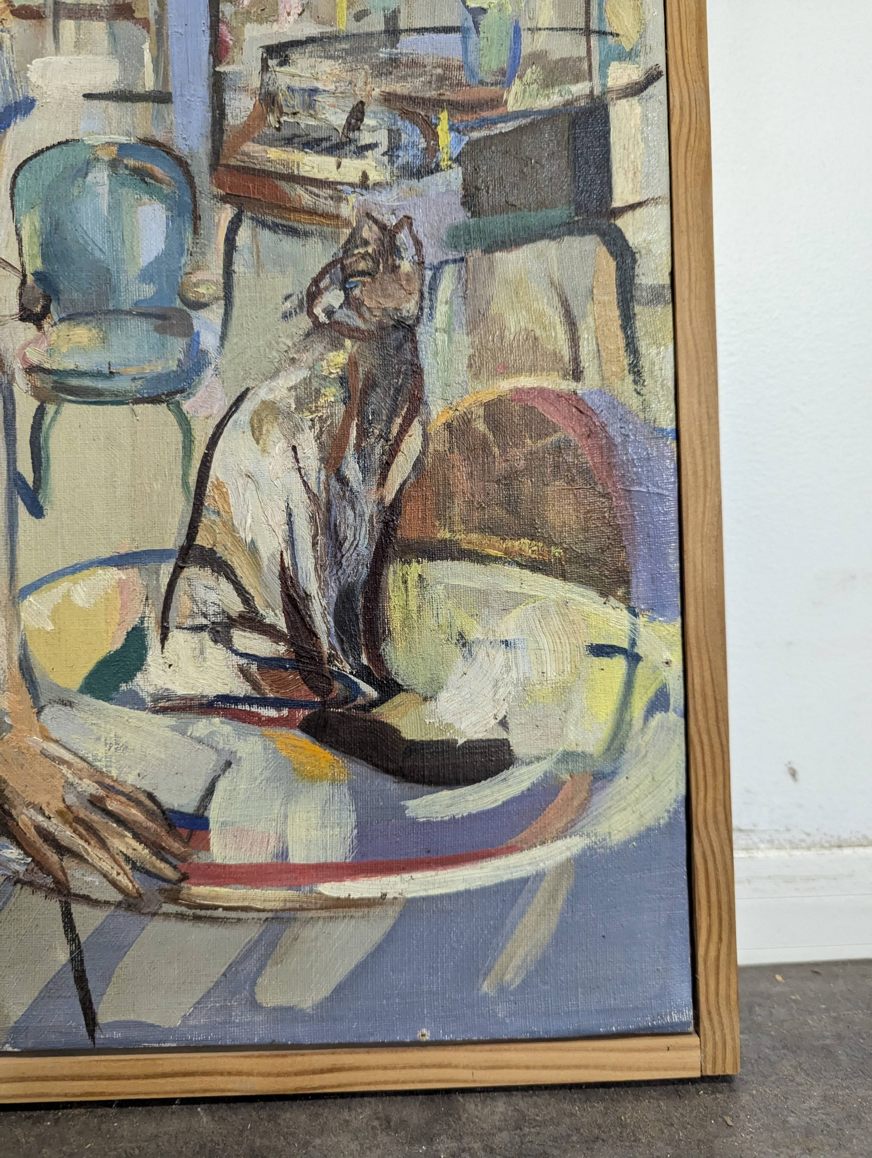 Tableau Scene of Life by Pierre Lamblot