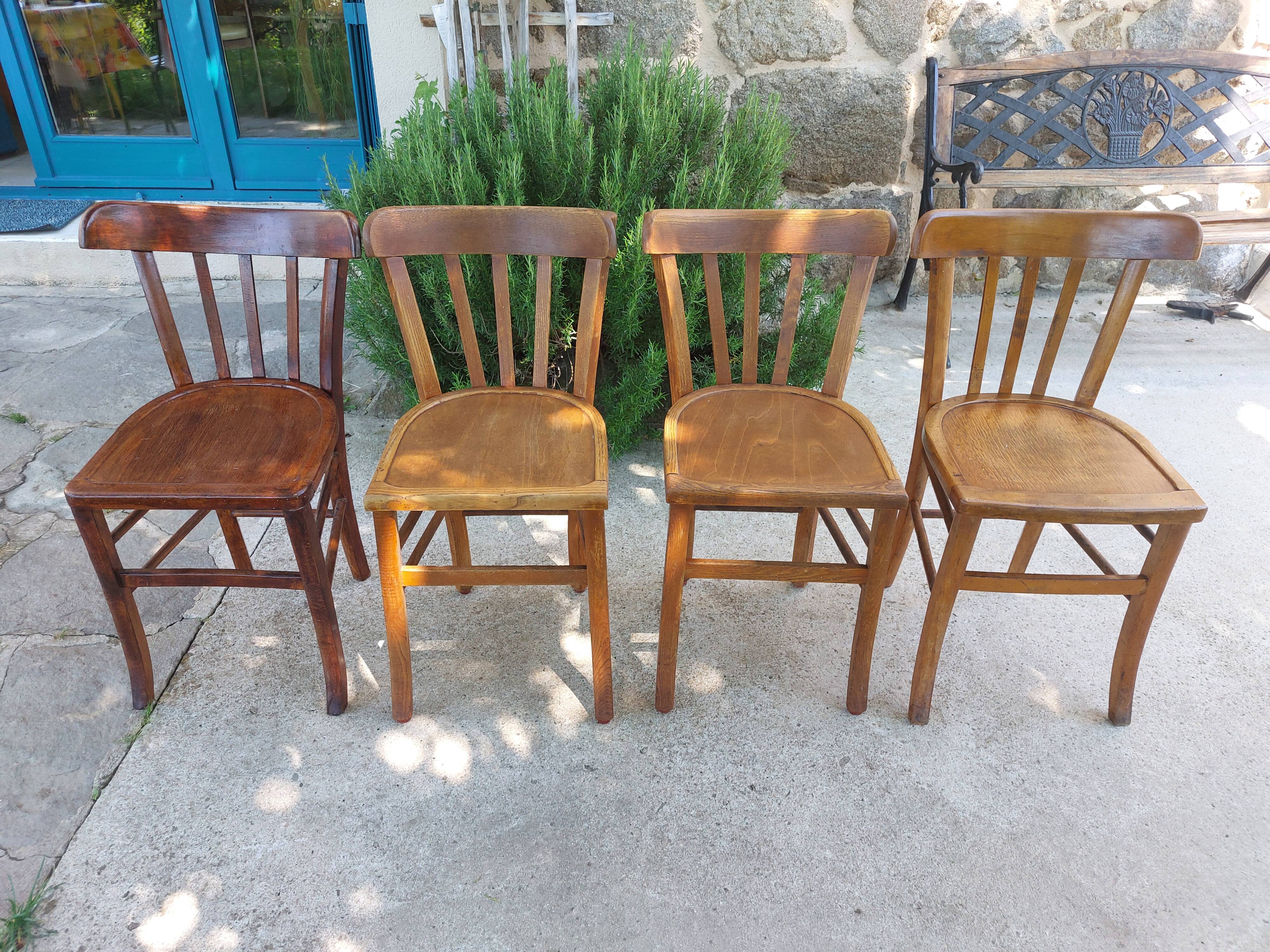 4 bistro chairs