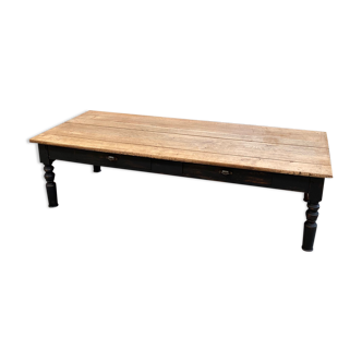 Coffee table late nineteenth in oak