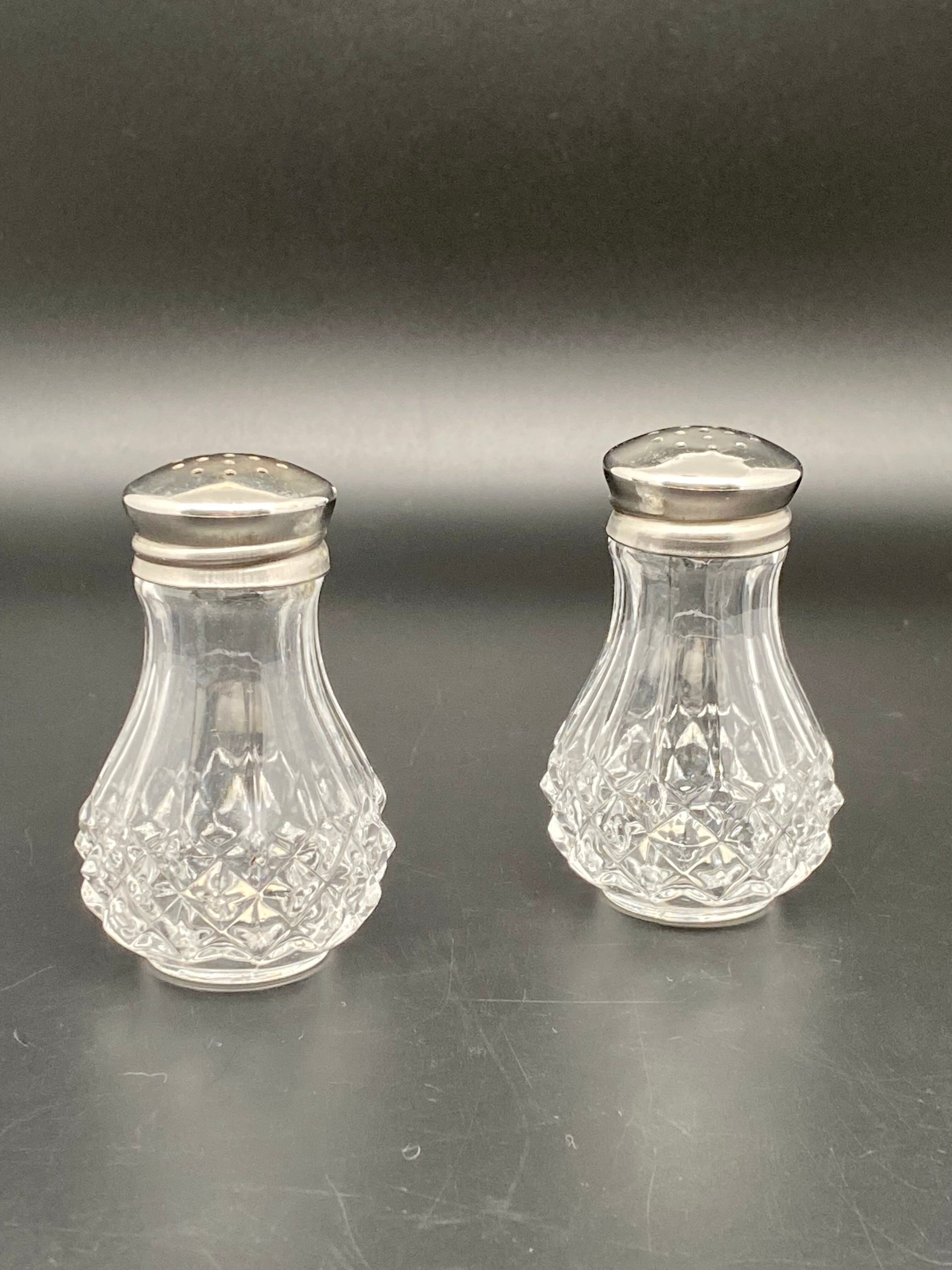 Arques crystal pepper & salt set