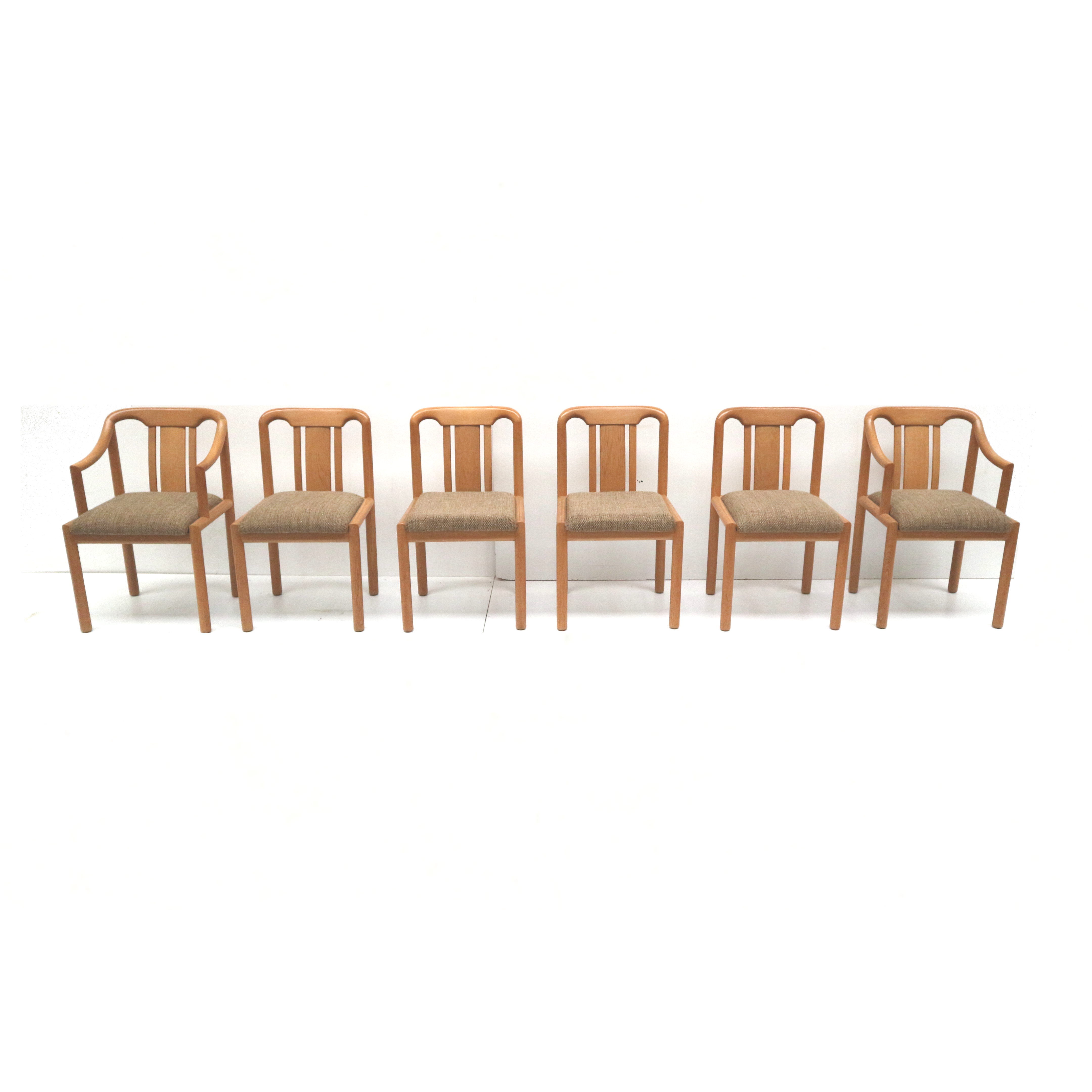 Set of 6 chairs by Lübke made in the 1970s