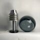 Space age aluminum mushroom dome lamp by Hans Agne Jakobsson for Markaryd, Sweden 1960s