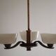 Paavo Tynell for Taito Oy, an Art Deco chandelier model '1255/3', Finland, 1930s.