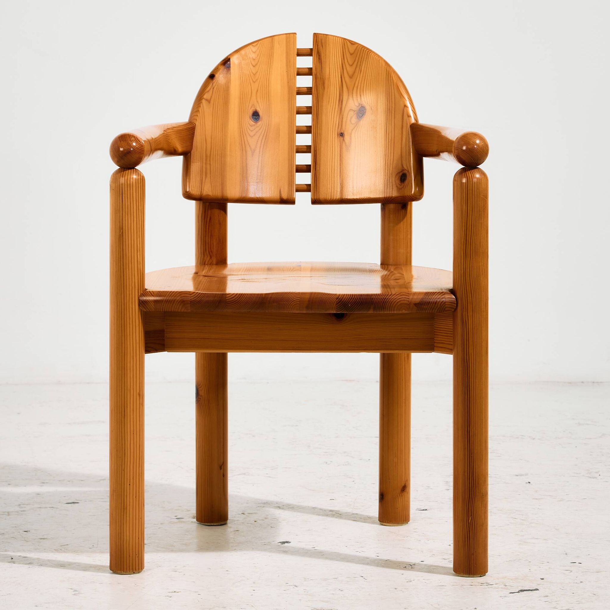 Pine armchair by Rainer Daumiller for Hirtshals Savvaerk, set of 2