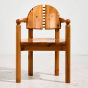 Pine armchair by Rainer Daumiller for Hirtshals Savvaerk, set of 2