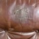 Leather armchair and ottoman by GÖTE MÖBLER Sweden 1960