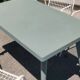 Old table Tolix T55 water green color 110x65