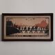 Color lithograph by Hansi Crossing the Rhine 1918