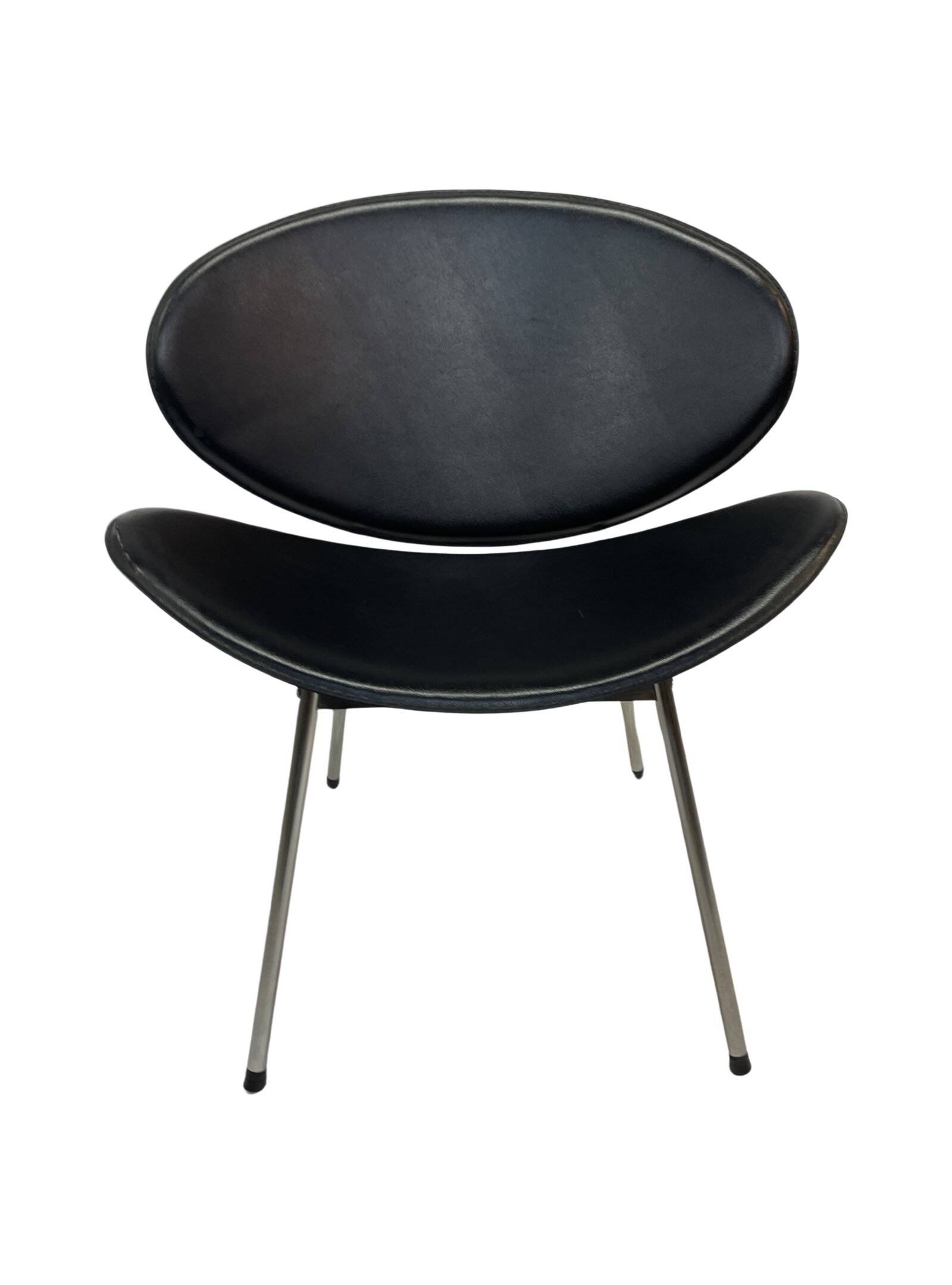 Vintage dining chairs set of four Italy 1990's Design in Black