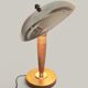 Lampe style Art Déco articulée - Bois et laiton - 1930