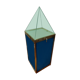Vendôme pyramidal showcase