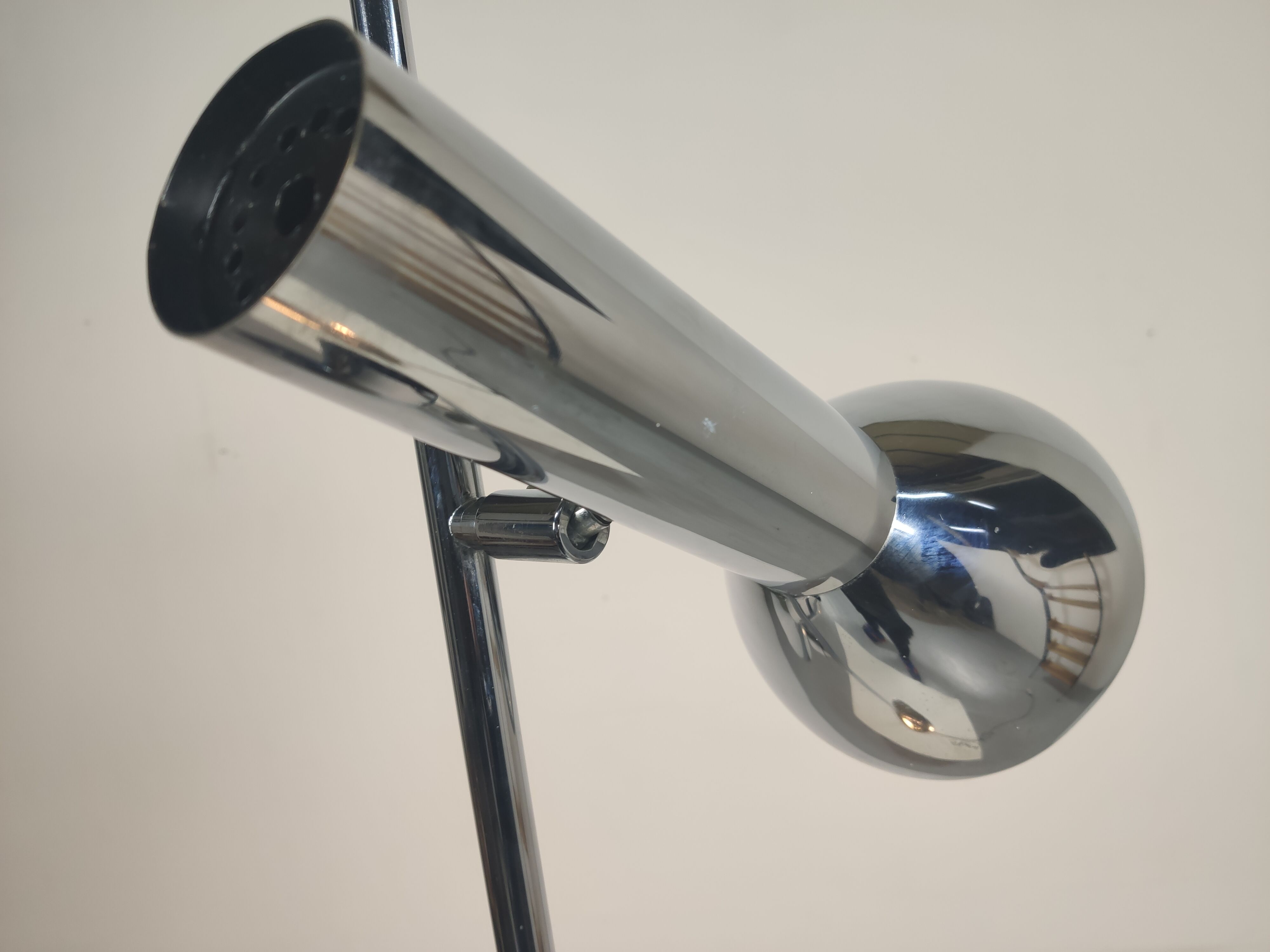 Koch lamppost - Lowy for Omi , chrome 1960/1970