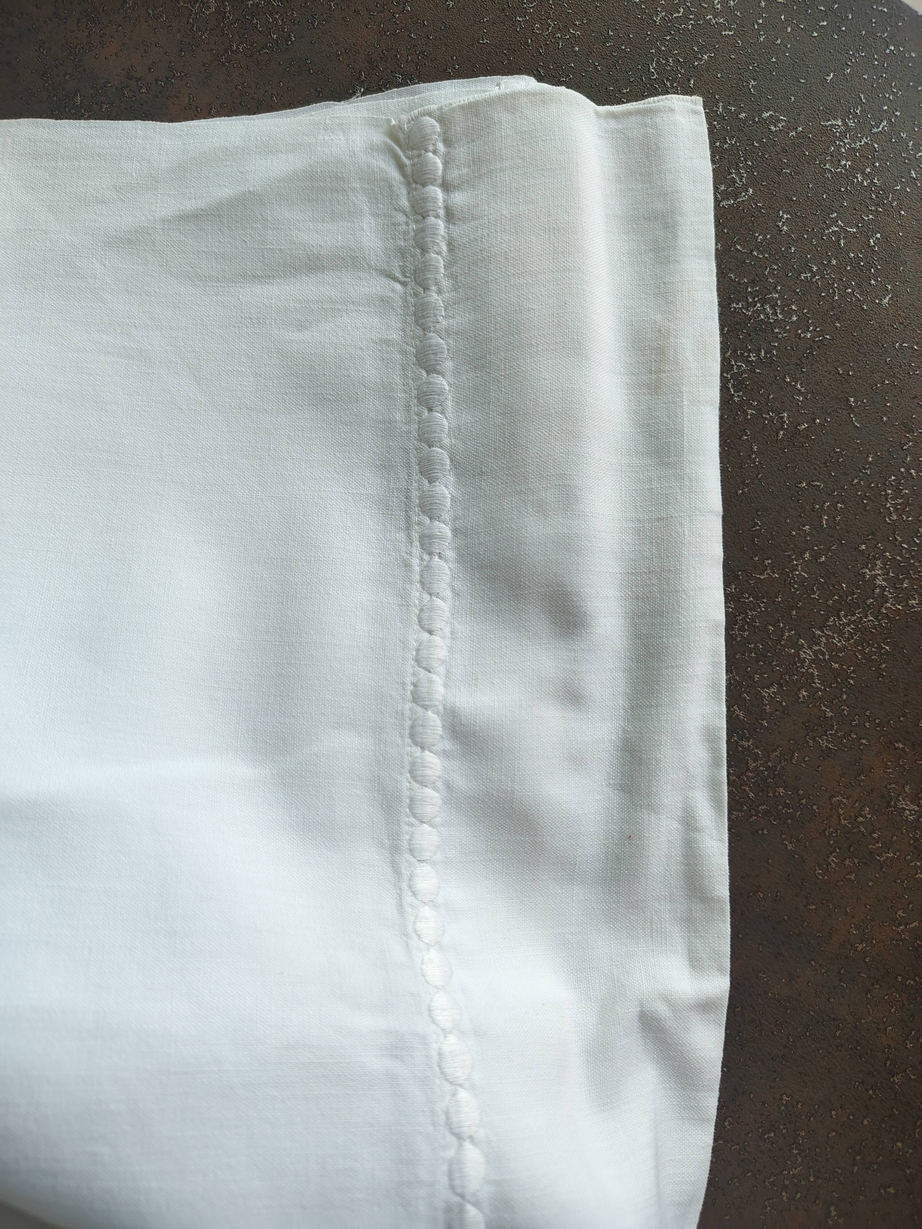 Old white fabric