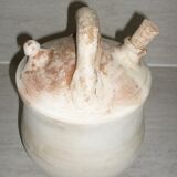 Ancient natural terracotta jug