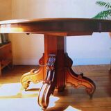 Table à manger en acajou