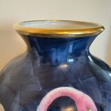 Limoges porcelain flamingo vase