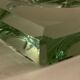 Jean Luce's square mirror art deco ashtray
