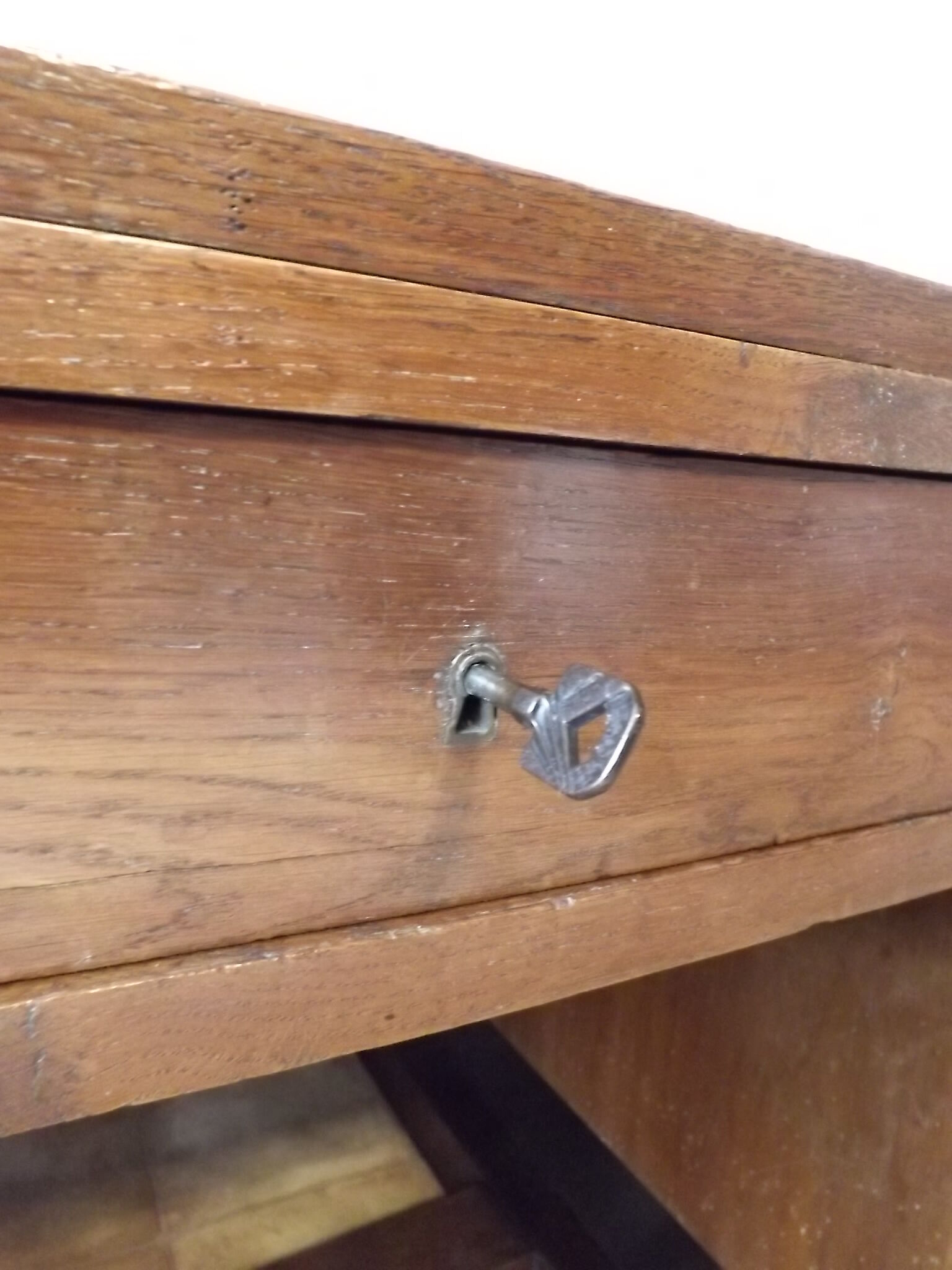 Desk oak art deco 1940