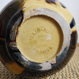 Vallauris Vallis Aurea vintage decoration ceramic vase