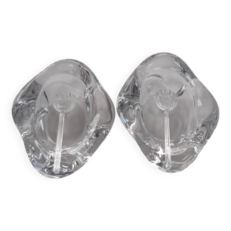 Bayel crystal salt and pepper shaker from the 60s