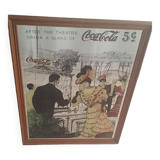 Miroir vintage pub coca-cola