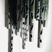 Brutalist Wall Lamp By Marcel Fantoni For Fantoni Studio Firenze, Italy, 1960S